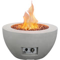 Volcera Concrete Flame Fire Pit